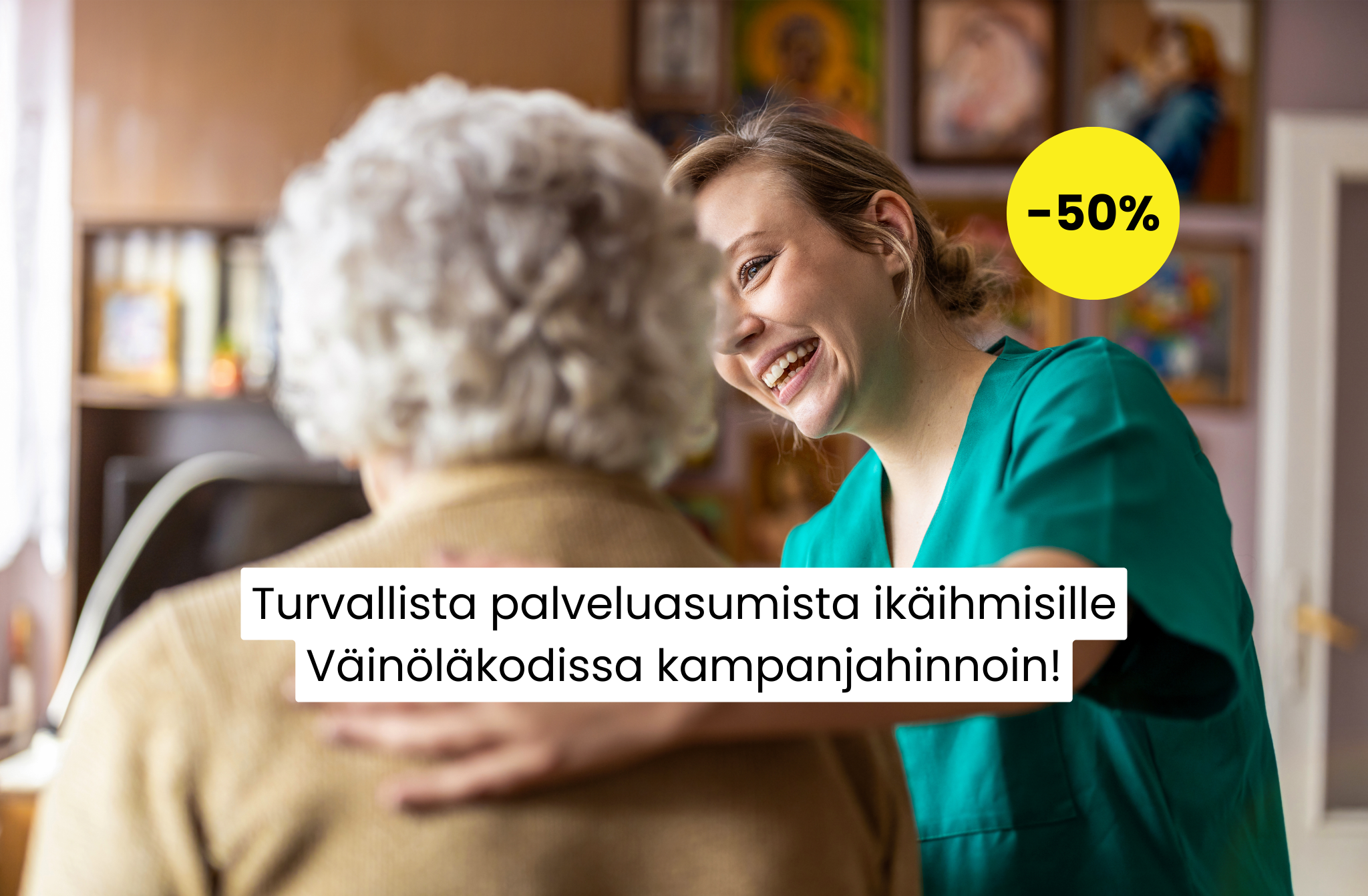 Solum Ikäihmiset Väinöläkoti kesäkampanja ja hinnasto vuodelle 2024